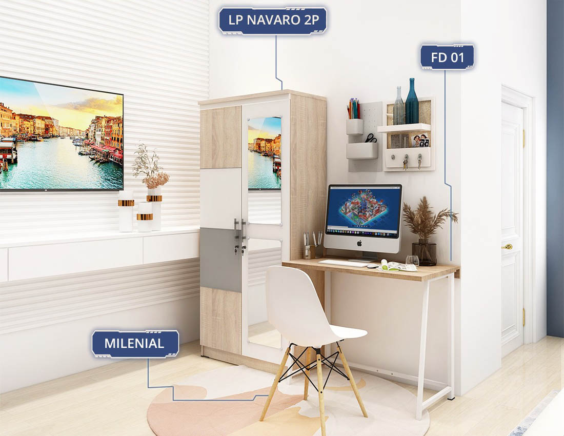 desain kamar tidur minimalis simple
