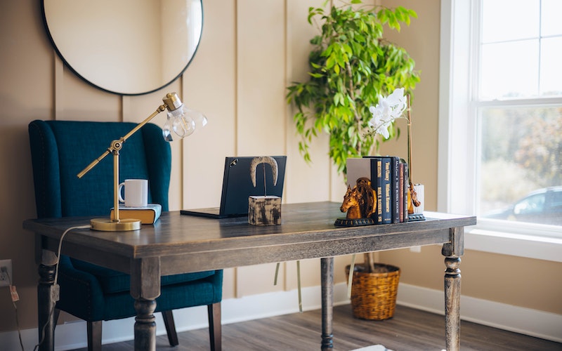 ide desain Kantor Klasik Minimalis