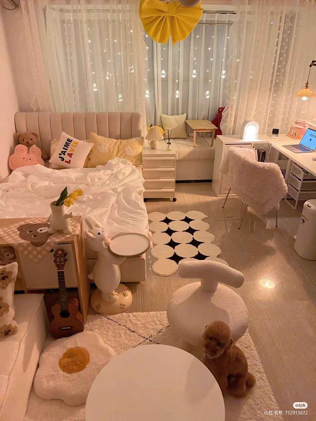 kamar aesthetic korean buat kerja