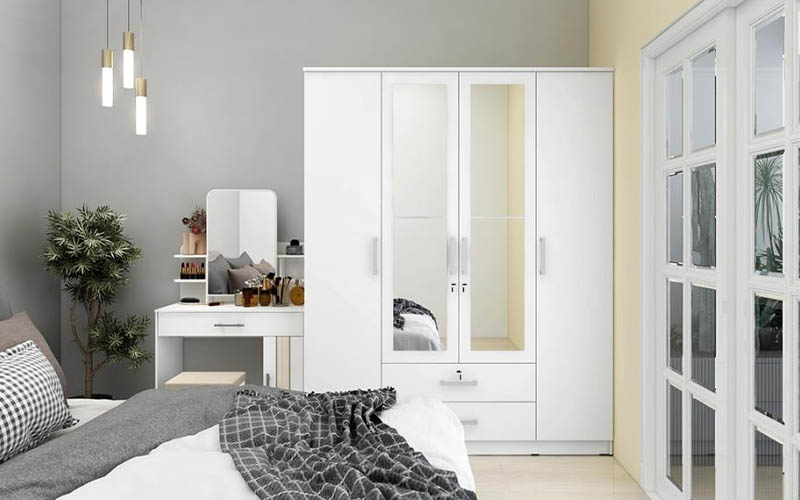 Memaksimalkan Storage pada Lemari Kamar minimalist