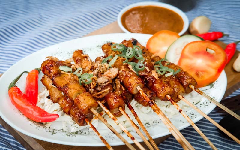 lauk sate makanan ramadan