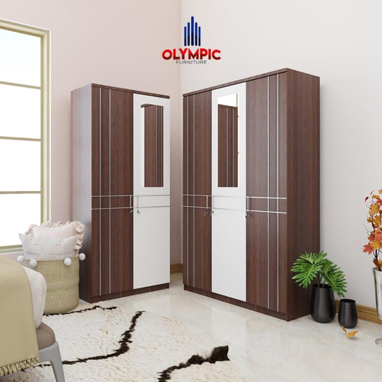 Lemari Pakaian Olympic Modern 3 Pintu Marino