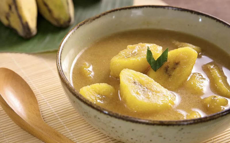 makanan kolak pisang di Bulan Ramadhan