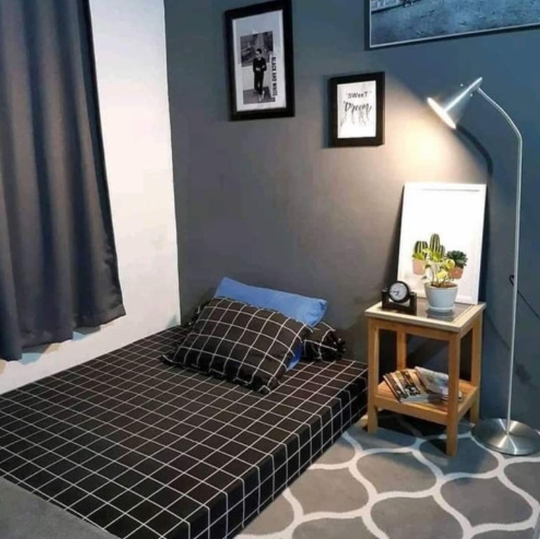 menyesuaikan ukuran sprei dengan dekorasi kamar tidur