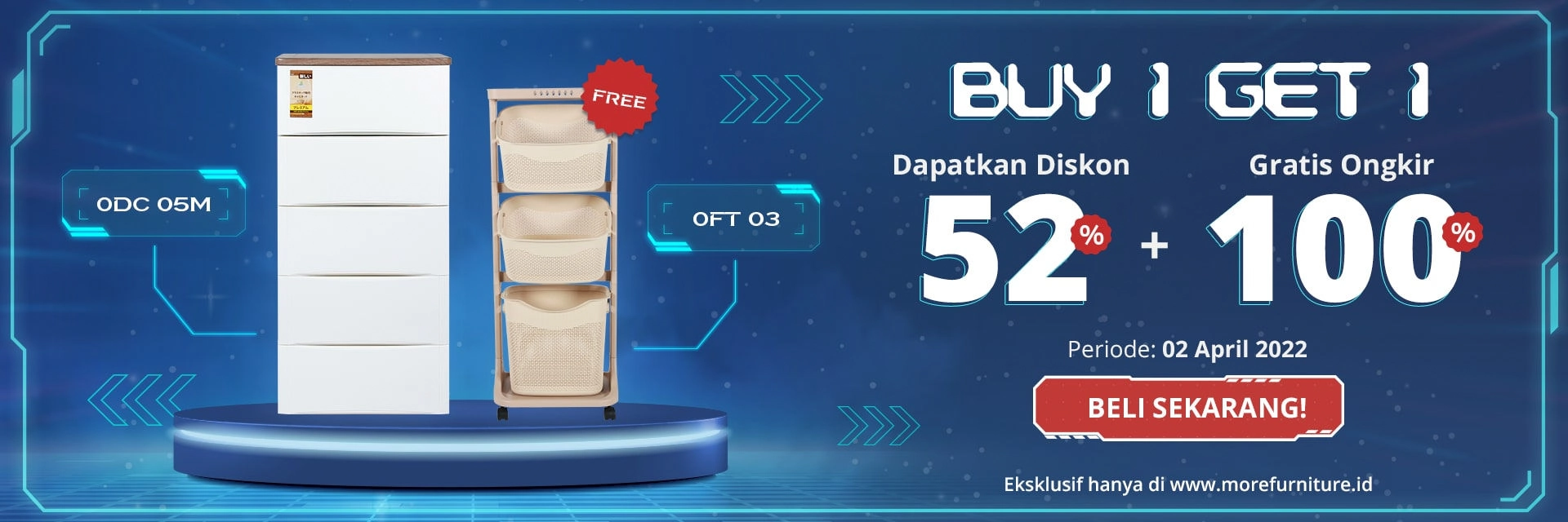 promo moreverse Buy 1 Get 1