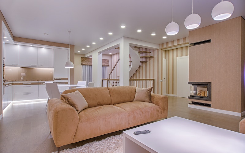 warna cat cokelat rumah modern