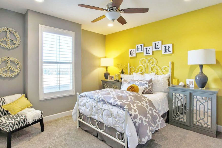 warna kamar perempuan Kuning Lemon