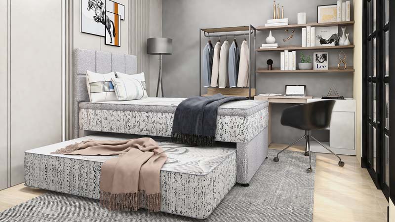 Kamar Industrial Estetik dan bikin nyaman