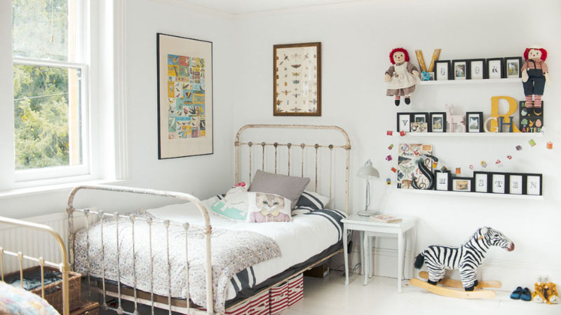 Kamar dengan Tema Rustic