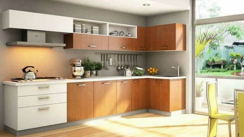 Kitchen Set Letter L minimalis dan modern