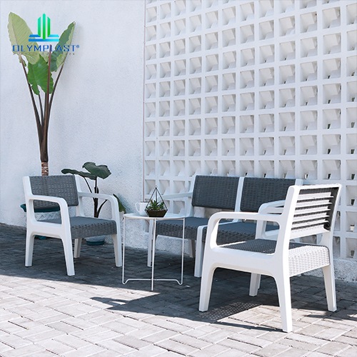 Kursi Sofa Plastik Rotan - OSCR