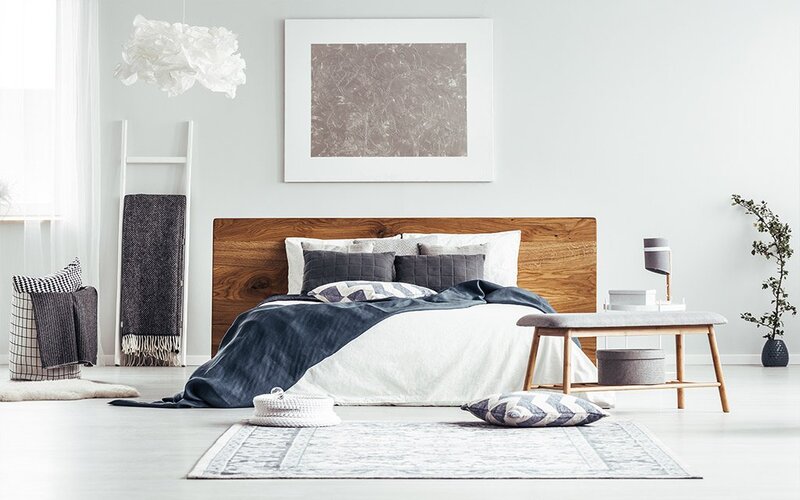 renovasi kamar tidur minimalis dengan tipe Dipan Tempat Tidur