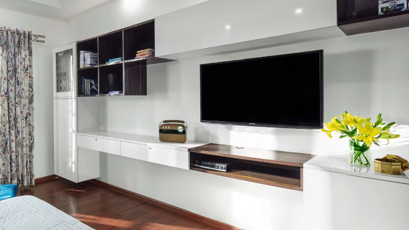 Backdrop TV Rak Serbaguna