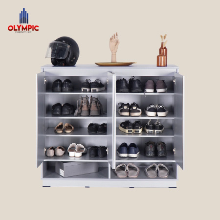 material rak sepatu minimalis