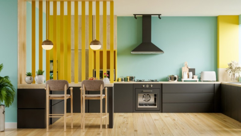 Dapur Mungil Modern
