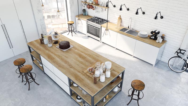 Desain Dapur Bersih