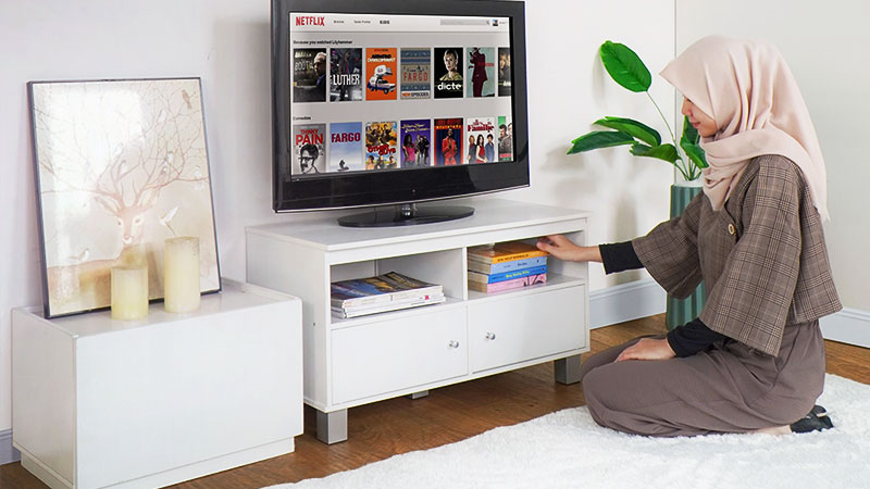 Rak TV Rubik 1 Minimalis