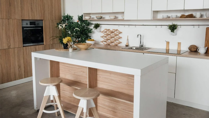 Mini Dapur Konsep Rustic