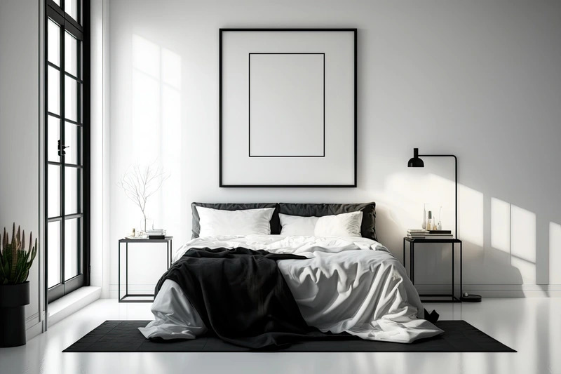 Desain Kamar Tidur Minimalis Kamar Serba Putih