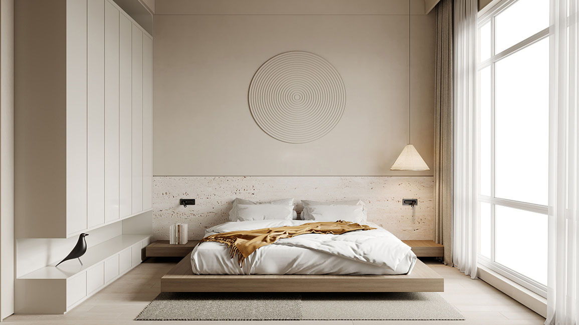 Desain Kamar Tidur Minimalis Kamar Modern Zen