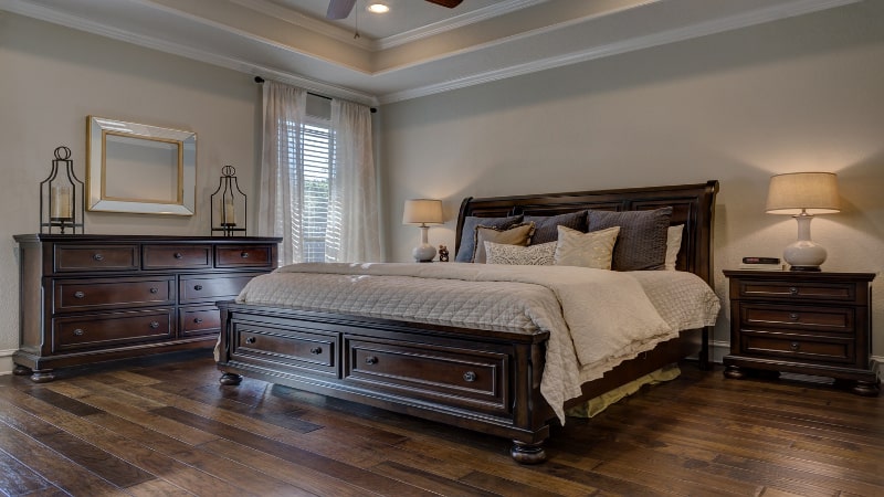 Desain Kamar Tidur Sederhana Bergaya Klasik