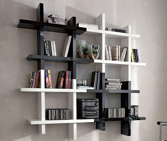 Furniture Kamar Tidur Rak Buku 