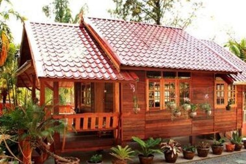 Gambar Rumah Indah di Desa Rumah Kayu