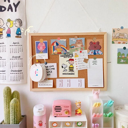 Hiasan Dinding Ruang Tamu Memo Board