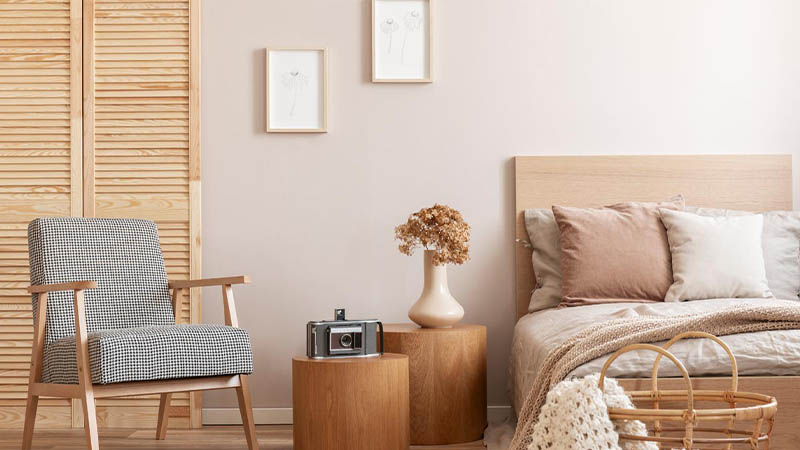 Kamar Tidur Aesthetic Minimalis Kayu