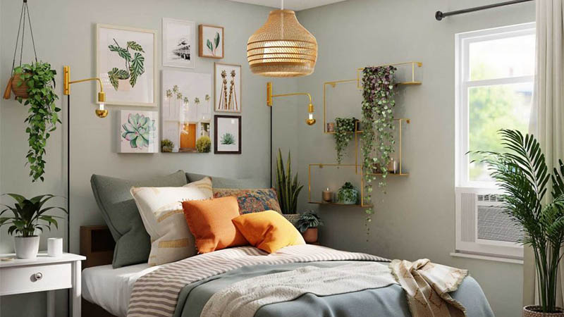 Kamar Tidur Aesthetic Tidur Skandinavia