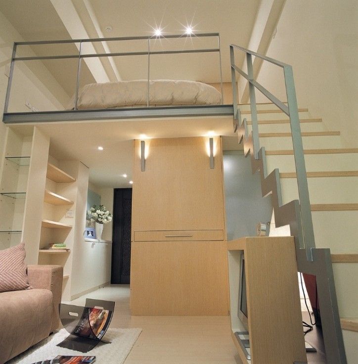 Kamar Tidur Minimalis Desain Mezzanine