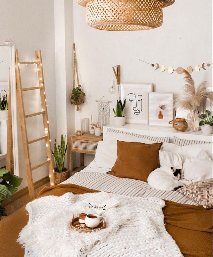 Kamar Tidur Minimalis Simple Bohemian