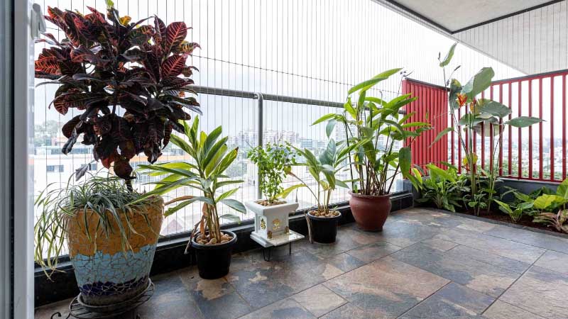 Desain Balkon Cagar Alam bikin segar