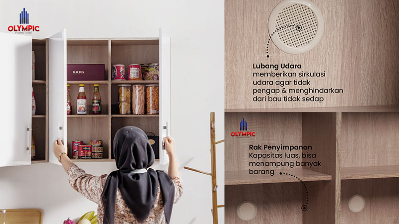 Kabinet Dapur Atas KAD Mille