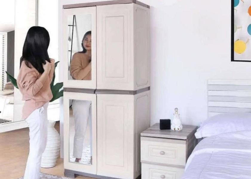 Lemari Olymplast 2 Pintu OMC
