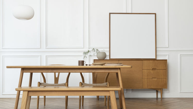 Ruang Makan Minimalis Ala Cafe Minimalis Homey