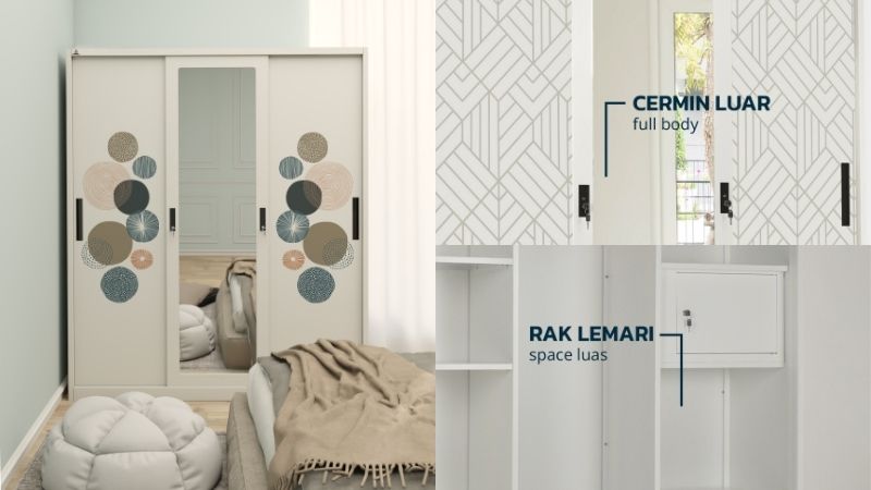 Lemari Aesthetic OSWS Arlo