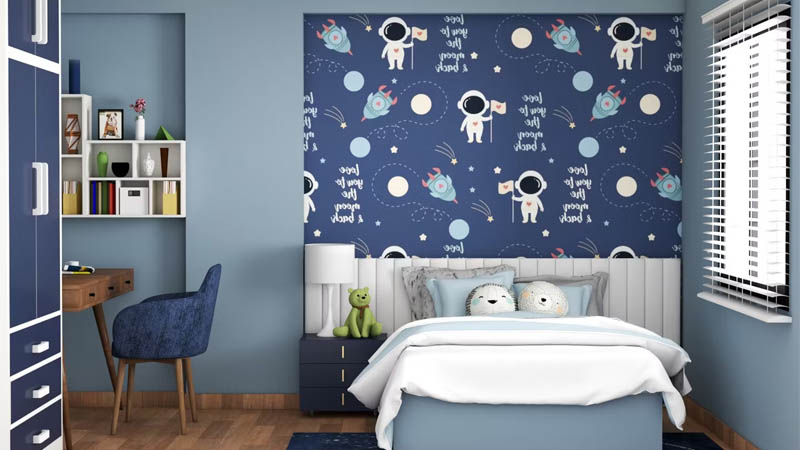 Desain Kamar Anak Laki Laki Tema Astronaut