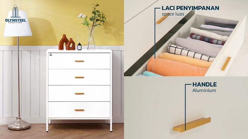 Laci Baju Minimalis untuk Kamar Tidurmu