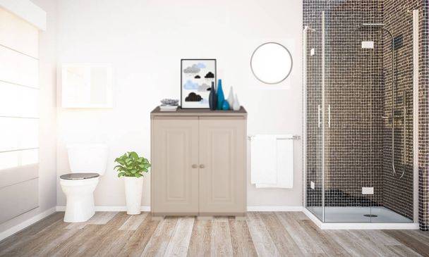 Desain Kamar Mandi Sederhana dan Estetik