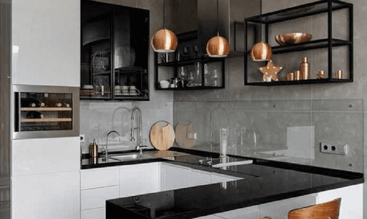 Kitchen Set Kekinian Konsep Industrial