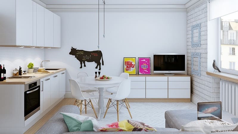 Kitchen Set Kekinian Open Space Kitchen