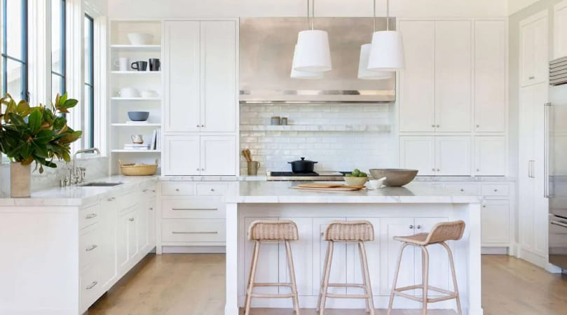 Kitchen Set Kekinian Serba Putih