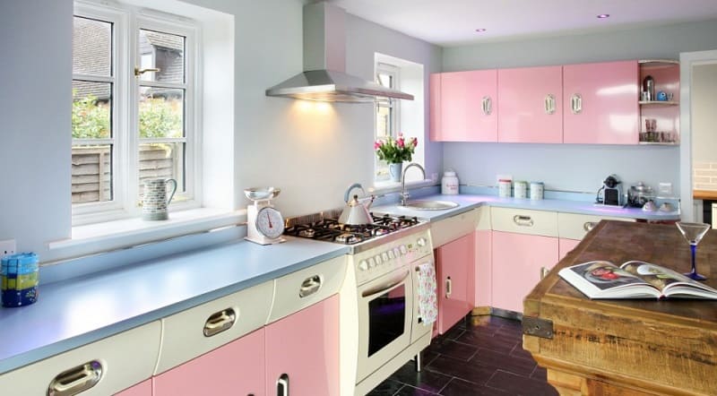 Kitchen Set Kekinian Bentuk L