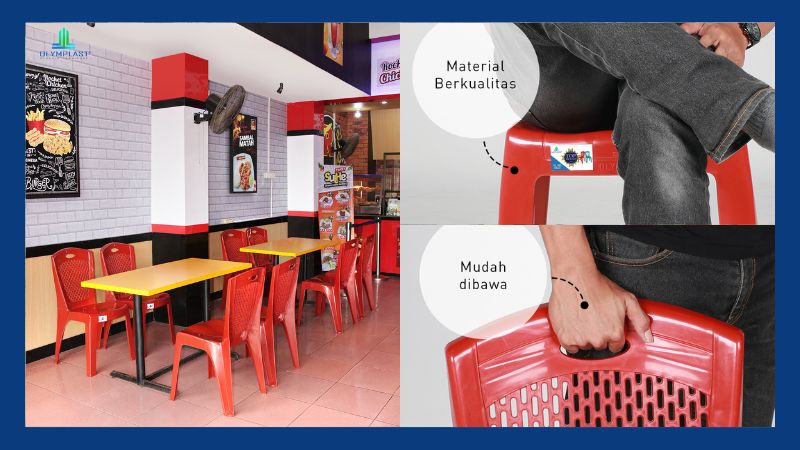 Kursi Plastik Olymplast Kursi OL 203N