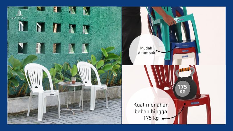 Kursi Plastik Olymplast Kursi OL 102 G