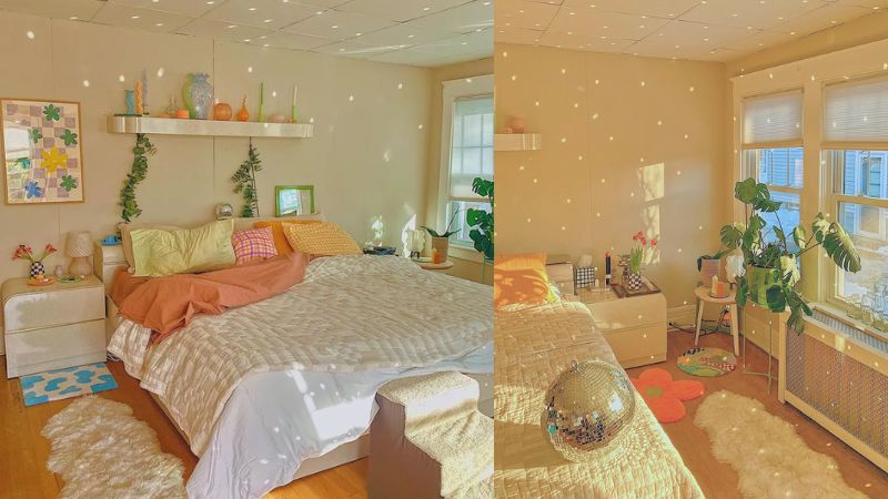 Dekorasi Kamar estetik Pastel & Playful