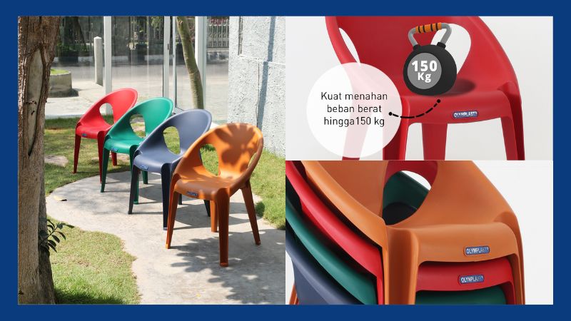 Kursi Plastik Olymplast Tuff Chair