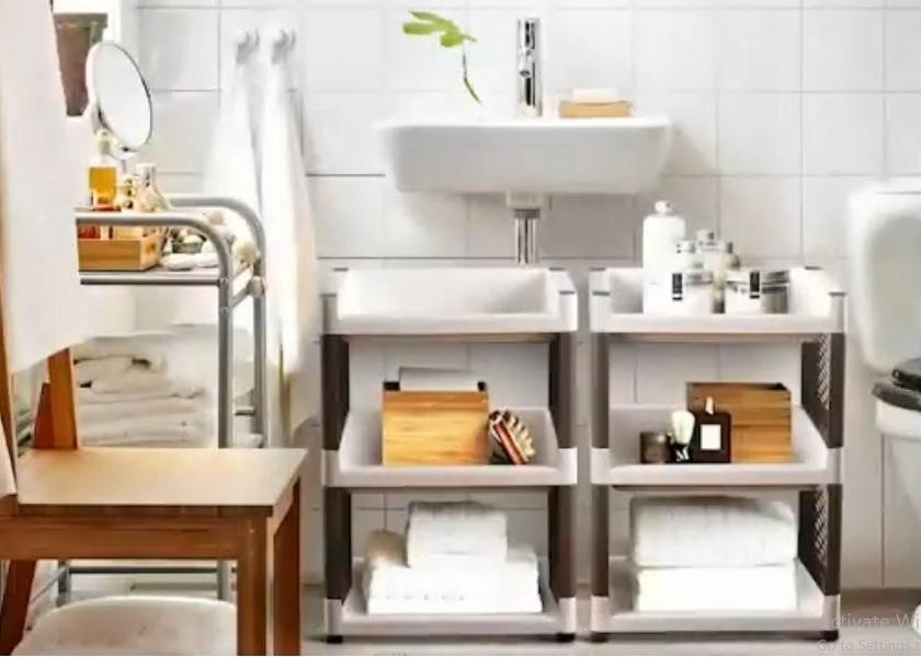 Gunakan Rak RSO Olymplast untuk Kamar Mandi Bersih dan Rapi