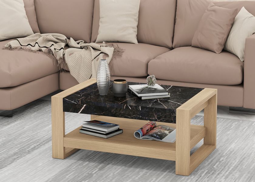 Ruang Tamu Minimalis dengan Meja Tamu Olympic Furniture